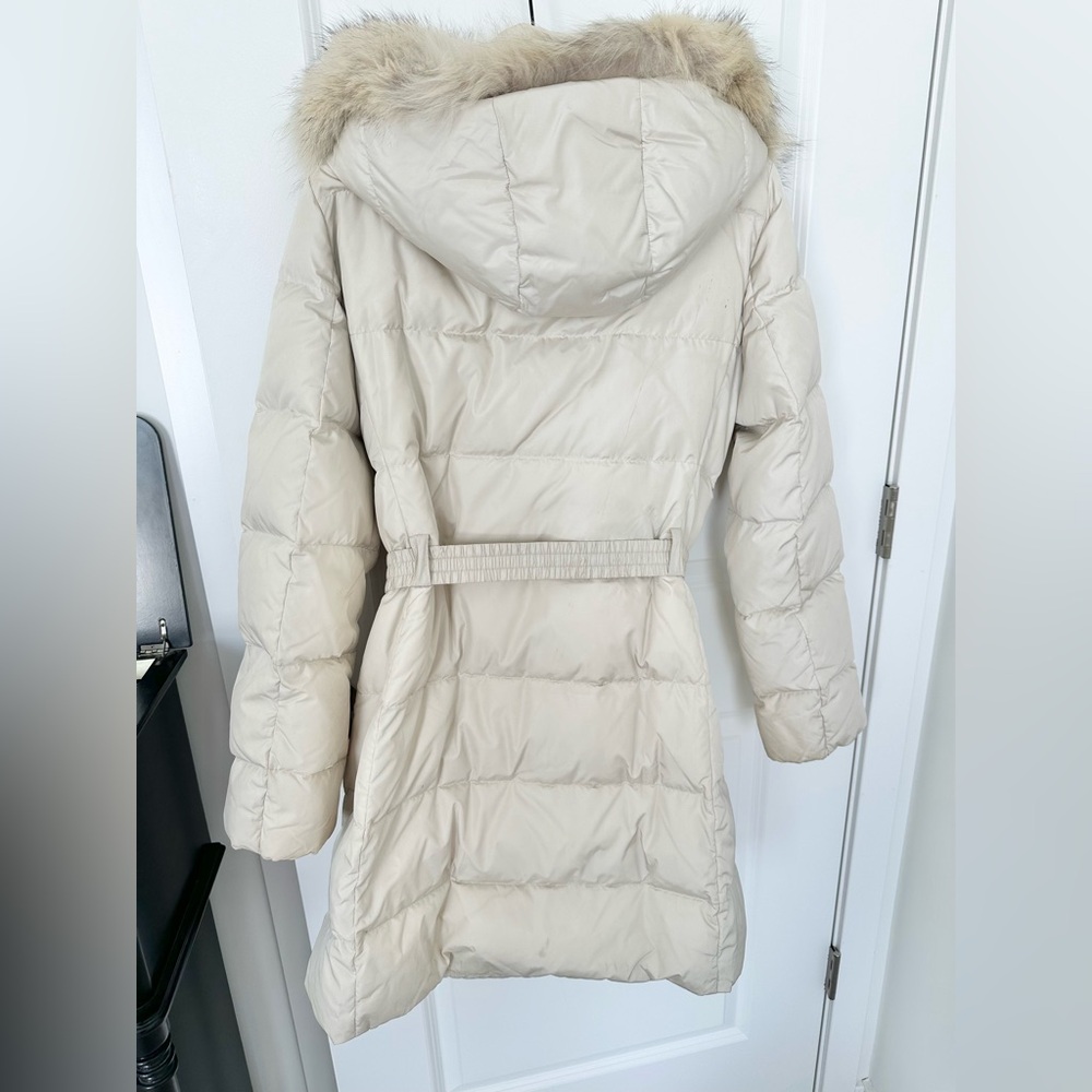 Coach Puffer Coat with Fur Trim Hood - Picture 2 of 13